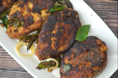 Vanjaram Fish Fry | Easy and Spicy Fish Fry 
