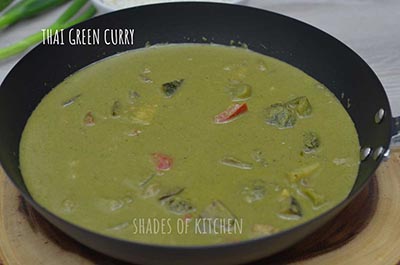 Vegetarian Thai Green Curry Recipe