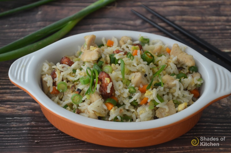Chinese Mixed Fried Rice | Easy Fried Rice (VIDEO)